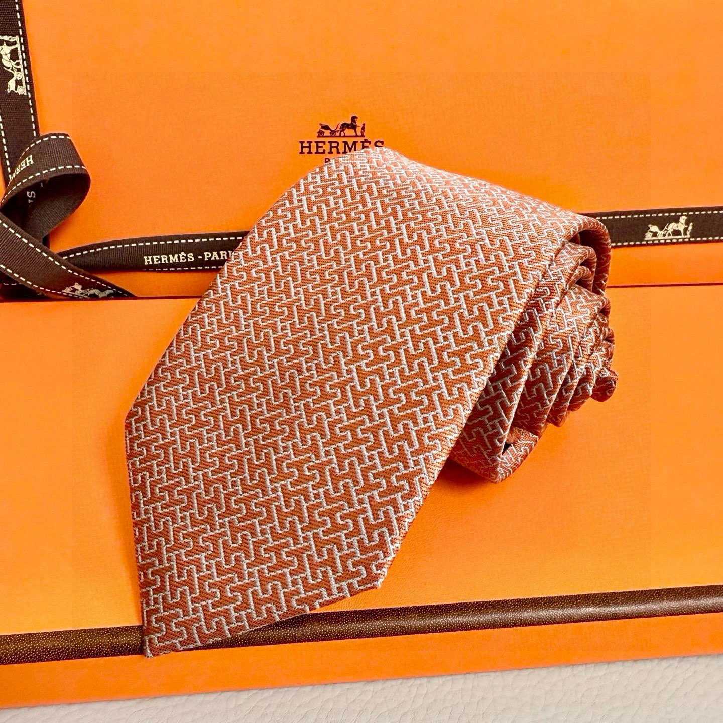 Hermes Silk Ties-21
